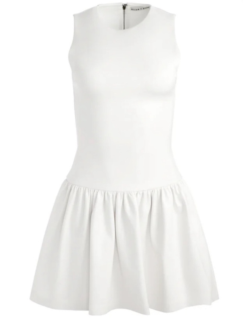 Alice + Olivia Ella Pleated Mini Dress Sz 4